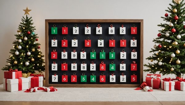 Calendrier de l'avent homme : personnalisation et surprises quotidiennement
